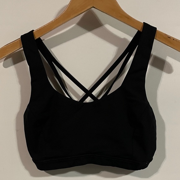 lululemon athletica Other - Lululemon athletica athletic Black Strappy Sports Bra